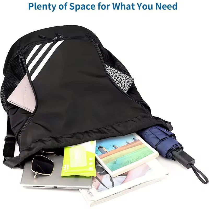 2025 DRAWSTRING BACKPACK WATERPROOF TRAVEL, GYM , SCHOOL , SPORTS BAG