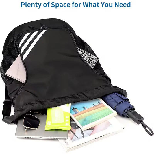 2025 DRAWSTRING BACKPACK WATERPROOF TRAVEL, GYM , SCHOOL , SPORTS BAG