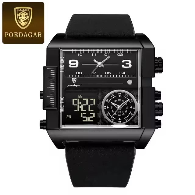 POEDAGAR Chronograph Waterproof Men’s Watch